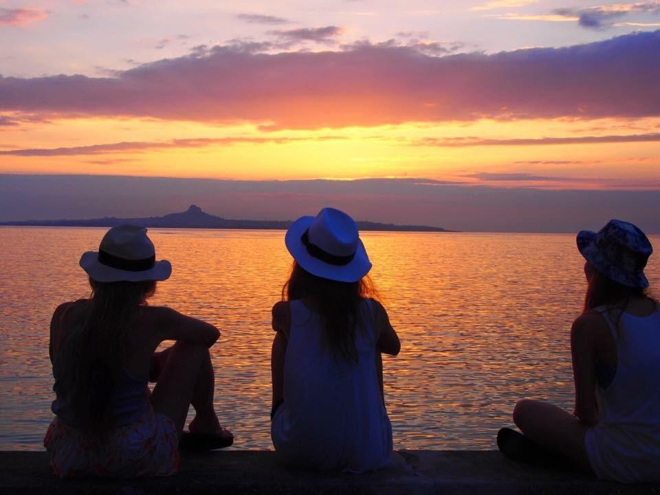 Pension Sea Shells Motobu Ngoại thất bức ảnh